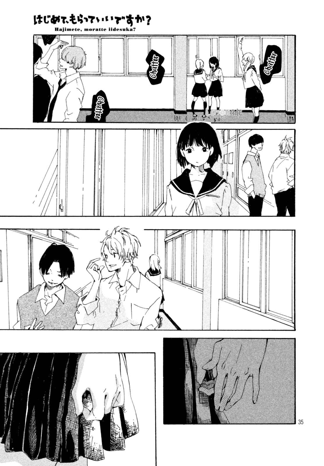 Page 37 Chapter Unknown_7c93 Hajimete, Moratte ii desu ka?