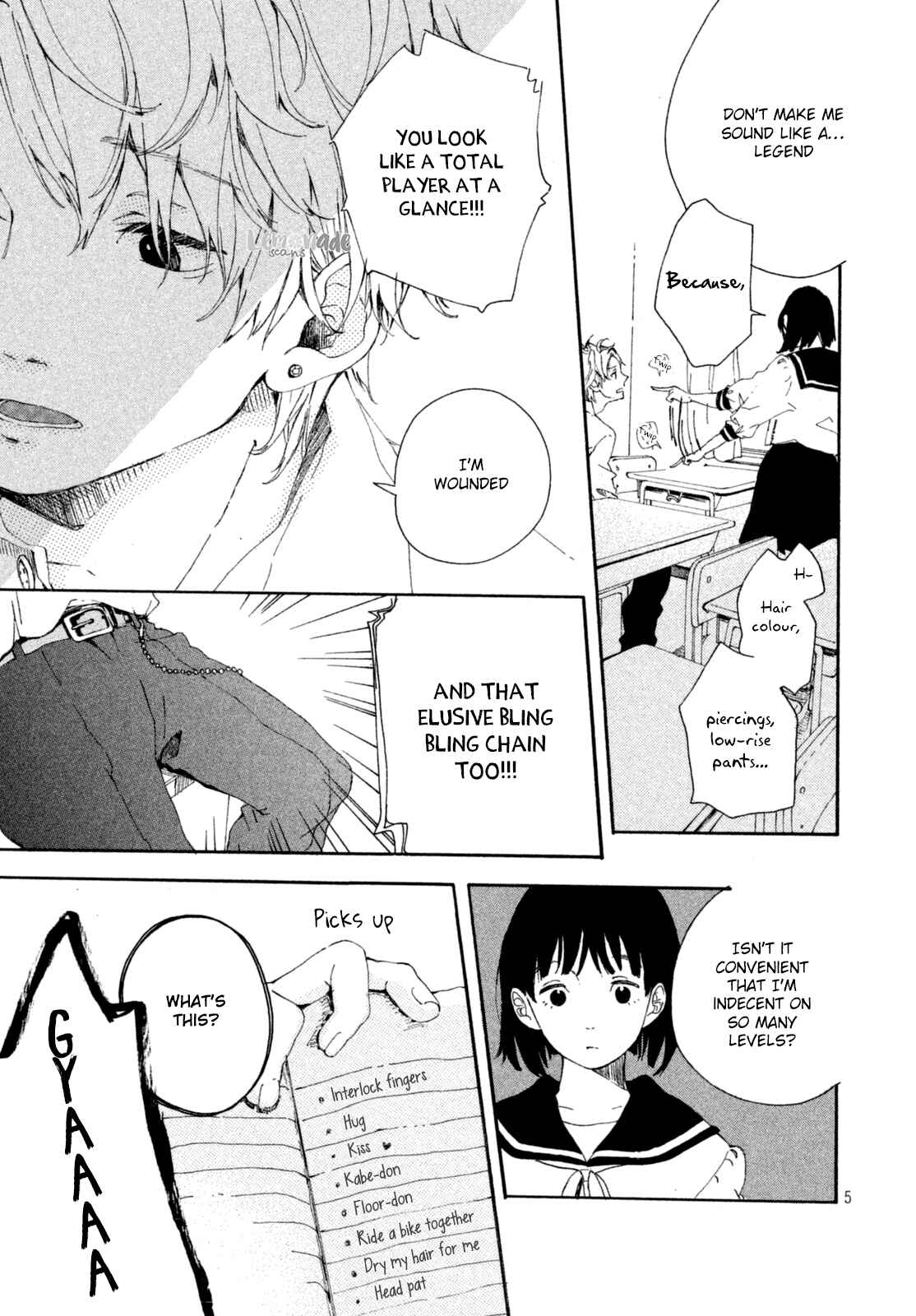 Page 6 Chapter Unknown_7c93 Hajimete, Moratte ii desu ka?