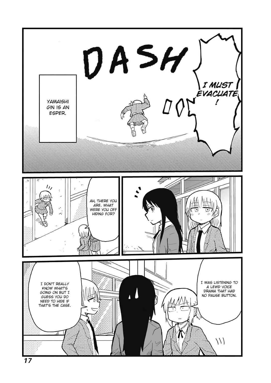 Page 4 Chapter 2 Yuri ni Hasamarete, Esper!