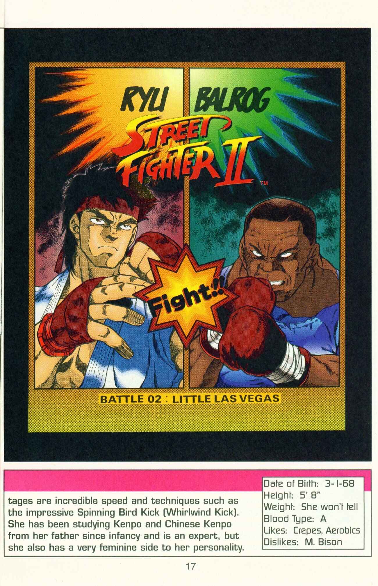 Page 1 Chapter 2 Street Fighter II
