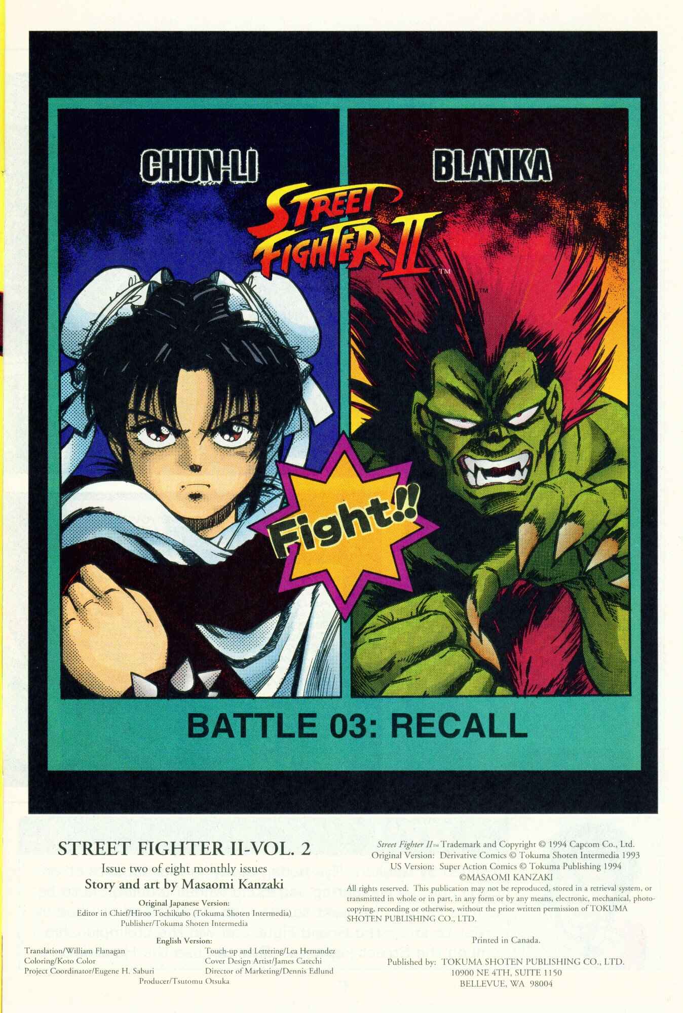 Page 2 Chapter 3 Street Fighter II