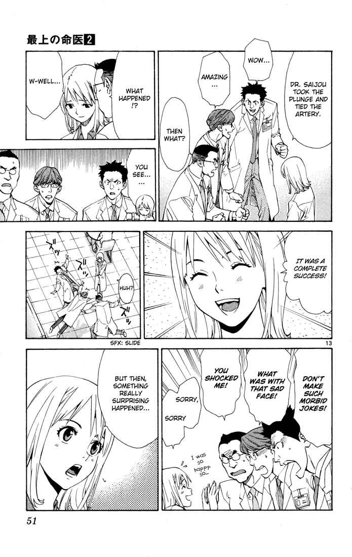 Page 13 Chapter 8 The Best Skilled Surgeon