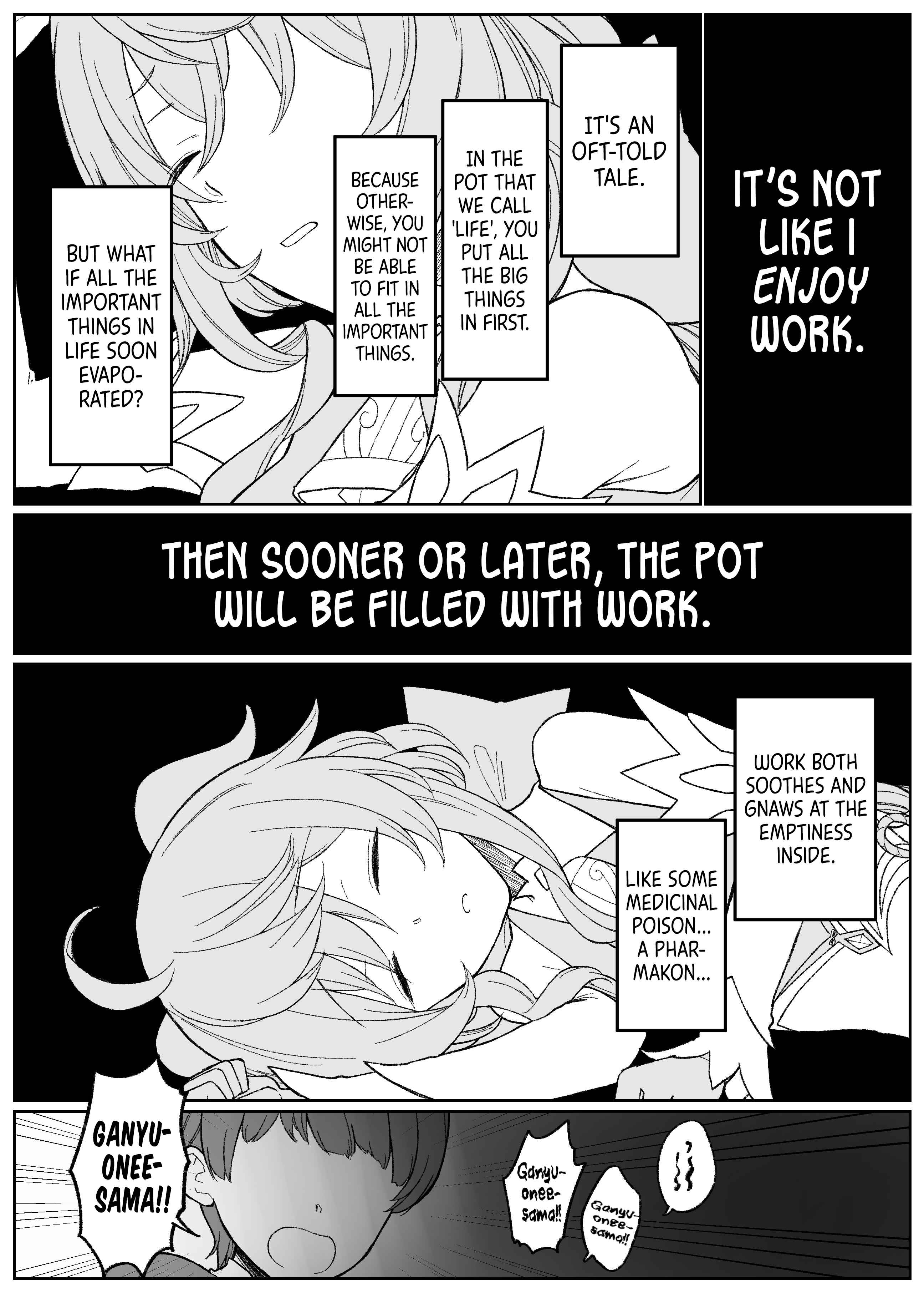 Page 1 Chapter Unknown_4b49 I Want Ganyu To Take A Break From Work