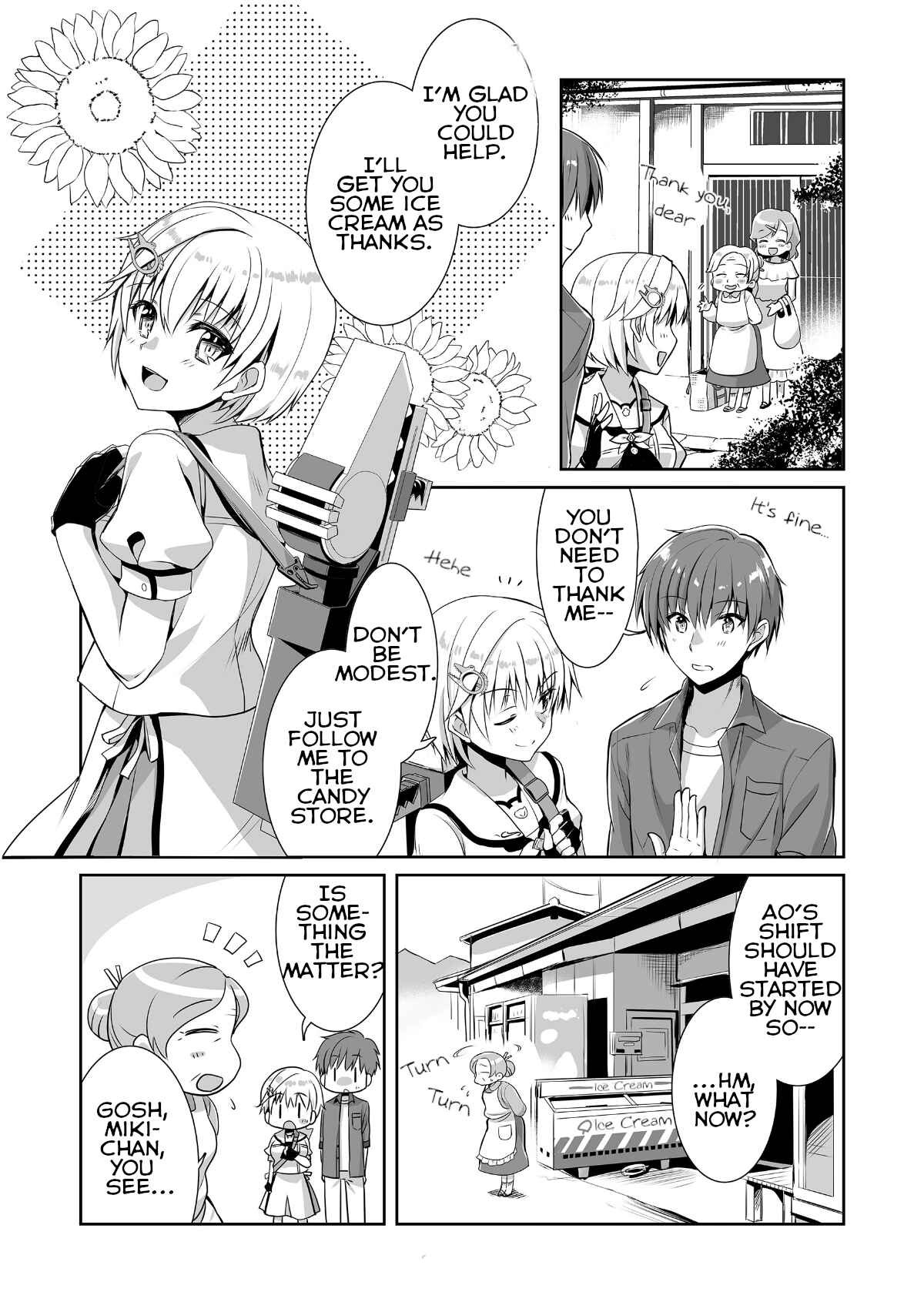 Page 3 Chapter 2 Summer Pockets Reflection Blue Support Manga