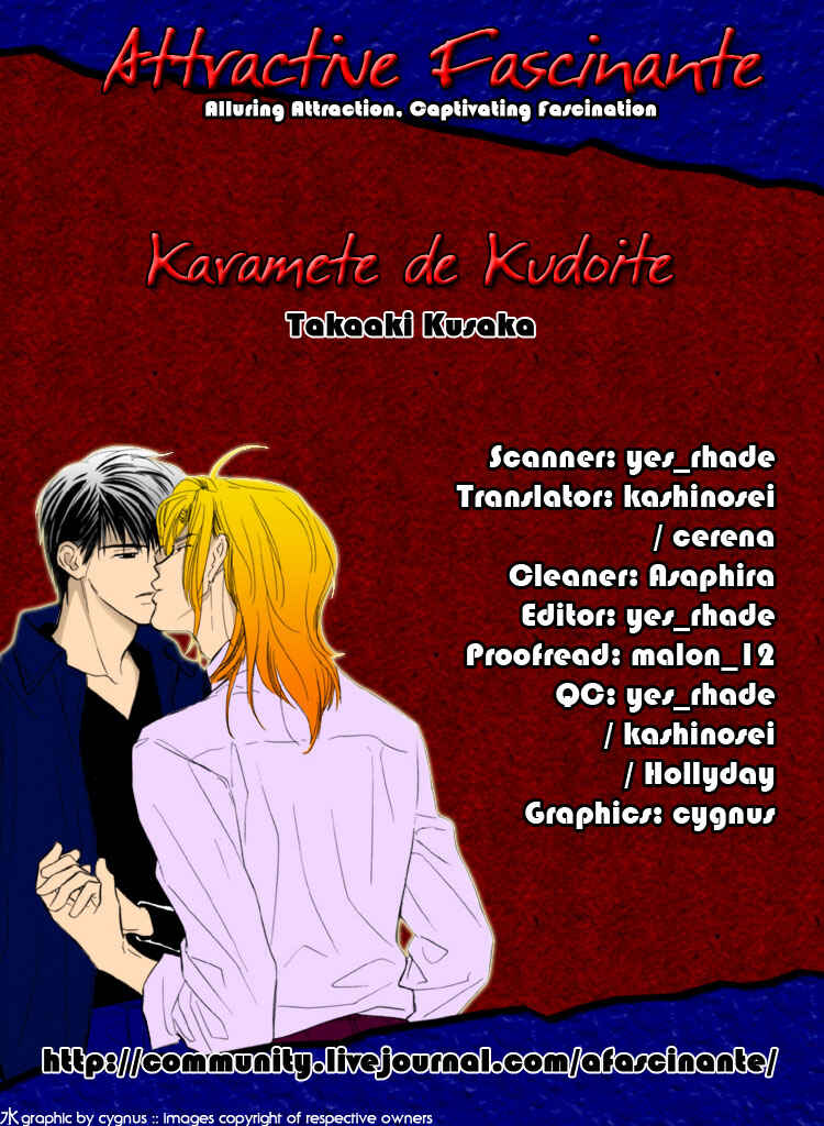 Page 6 Chapter 8.5 Karamete de Kudoite