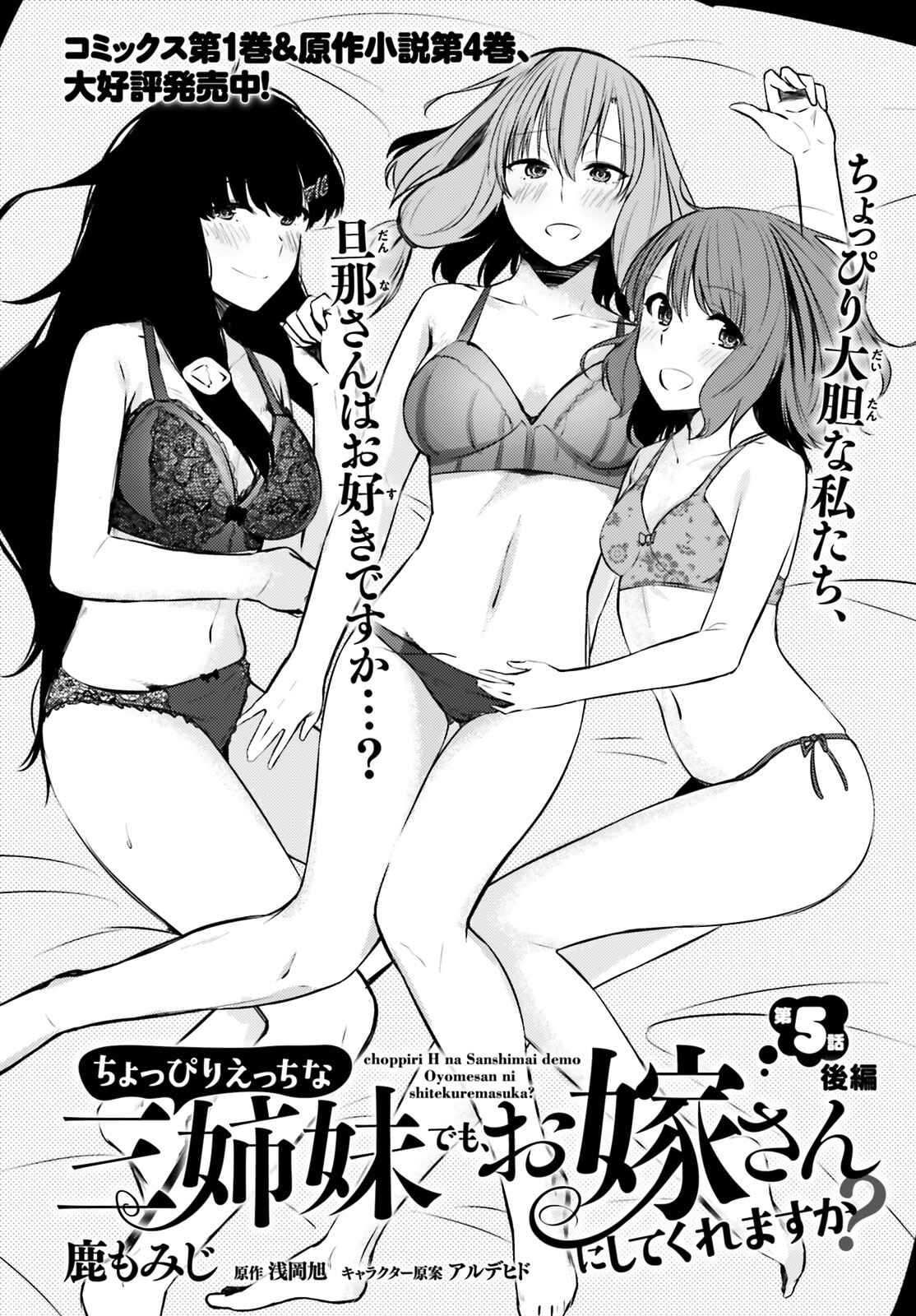 Page 3 Chapter 5.5 Choppiri Ecchi na Sanshimai Demo, Oyomesan ni Shitekuremasuka?