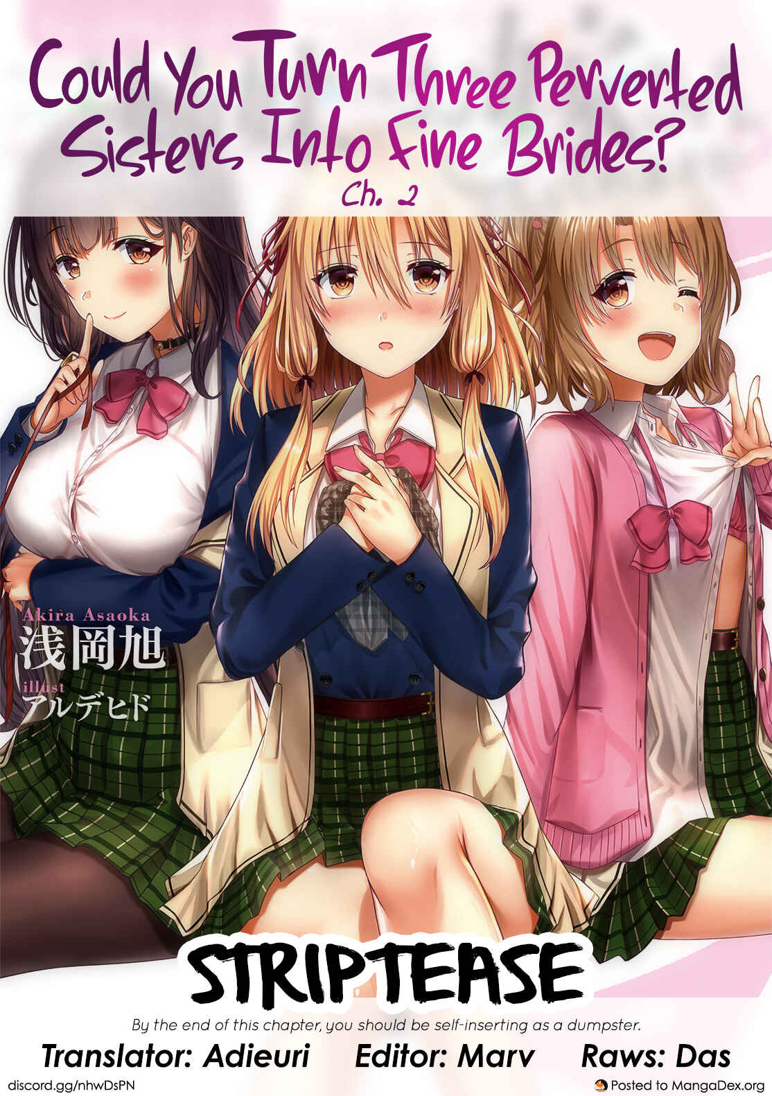 Page 1 Chapter 2 Choppiri Ecchi na Sanshimai Demo, Oyomesan ni Shitekuremasuka?
