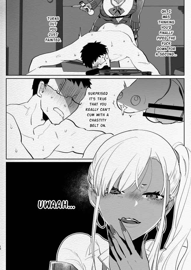 Page 16 Chapter Unknown_c8c7 What Happens When Your Tan Gyaru Futa Girlfriend Is in a Bad Mood and Invites You To Karaoke...