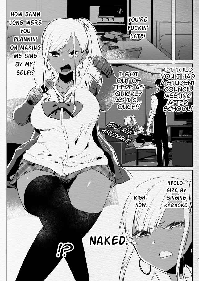 Page 7 Chapter Unknown_c8c7 What Happens When Your Tan Gyaru Futa Girlfriend Is in a Bad Mood and Invites You To Karaoke...