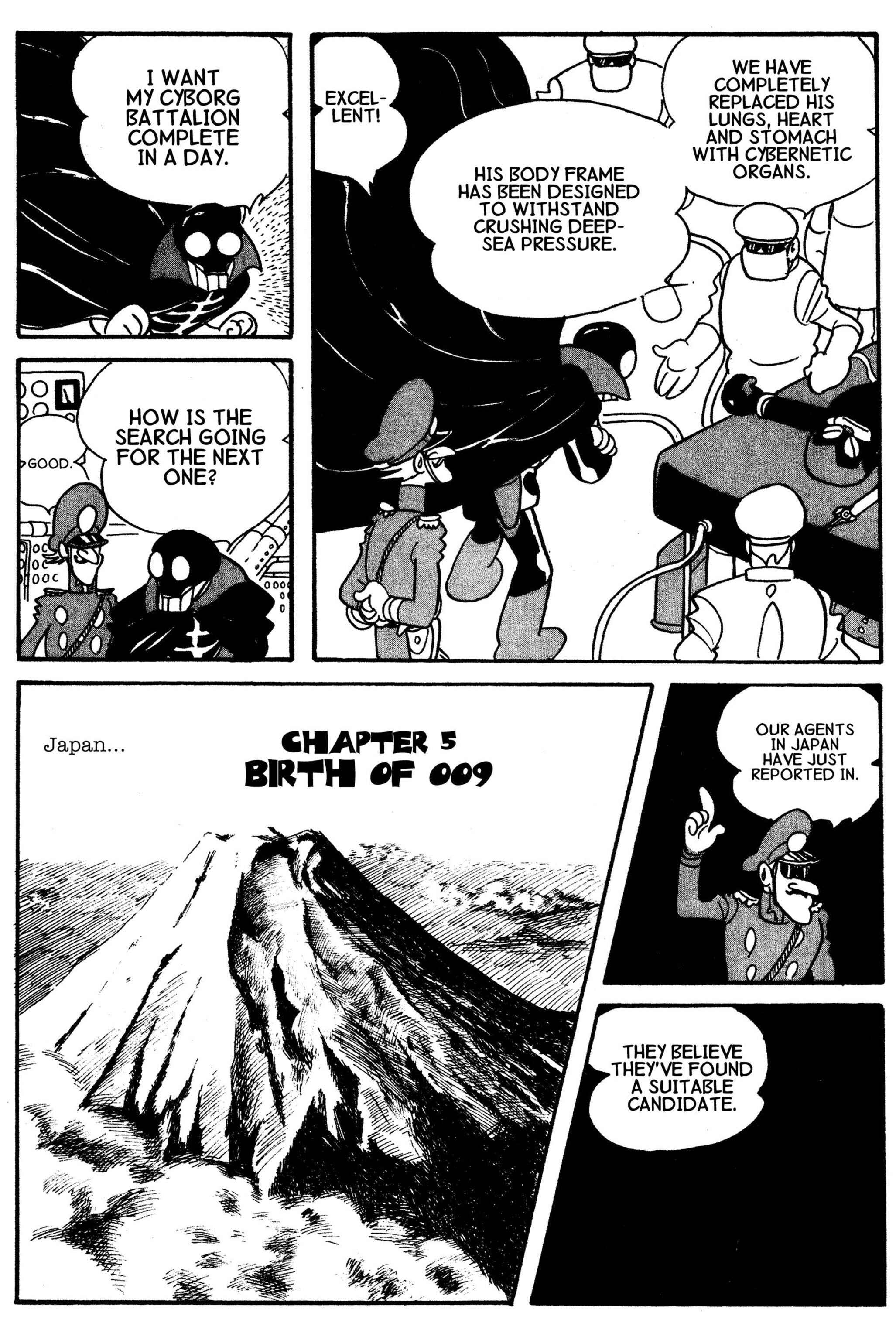 Page 1 Chapter 5 Cyborg 009
