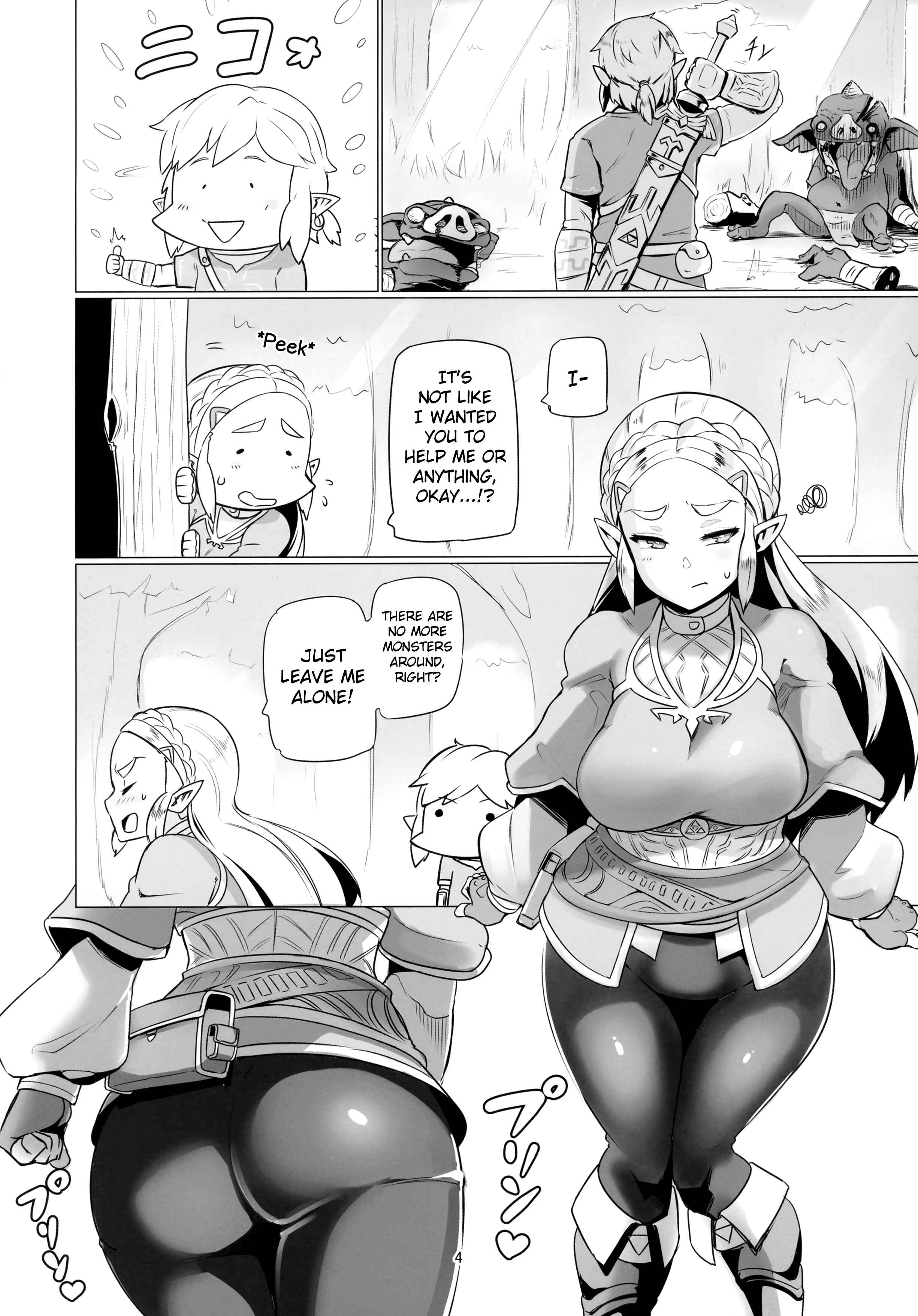 Page 3 Chapter Unknown_52ef The Legend of Zelda: Breath of the Wild - Ee Ketsu. (Doujinshi)