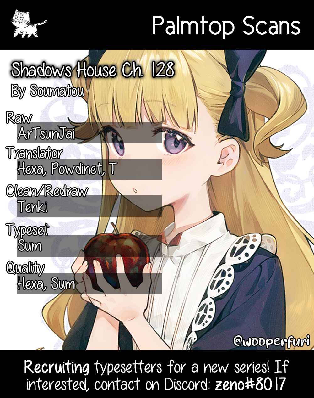 Page 1 Chapter 128 Shadows House (Official Colored)