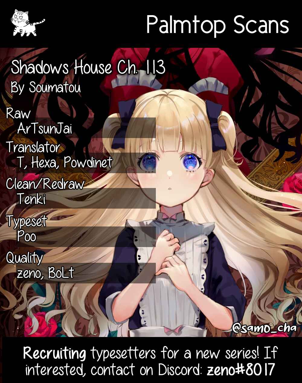 Page 1 Chapter 113 Shadows House (Official Colored)