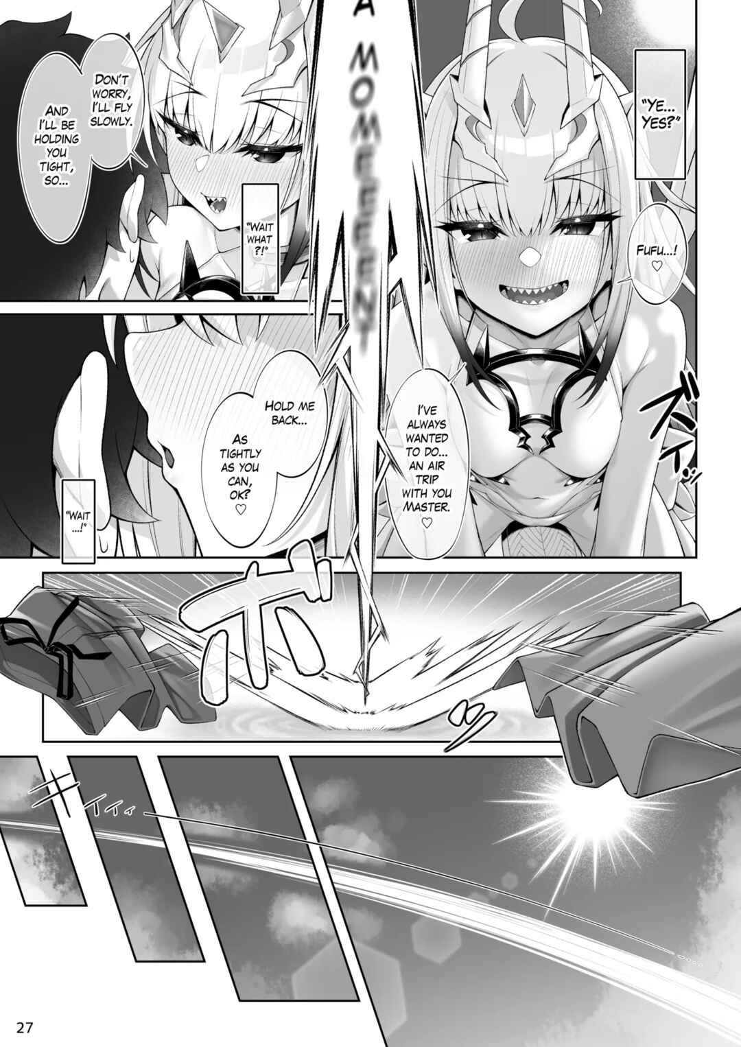 Page 28 Chapter Unknown_d00b Doing all kinds of lewd things with Melusine in her swimsuit (Fate/Grand Order)