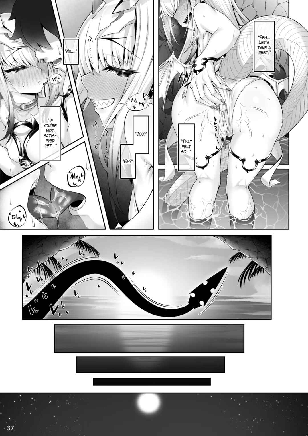 Page 38 Chapter Unknown_d00b Doing all kinds of lewd things with Melusine in her swimsuit (Fate/Grand Order)