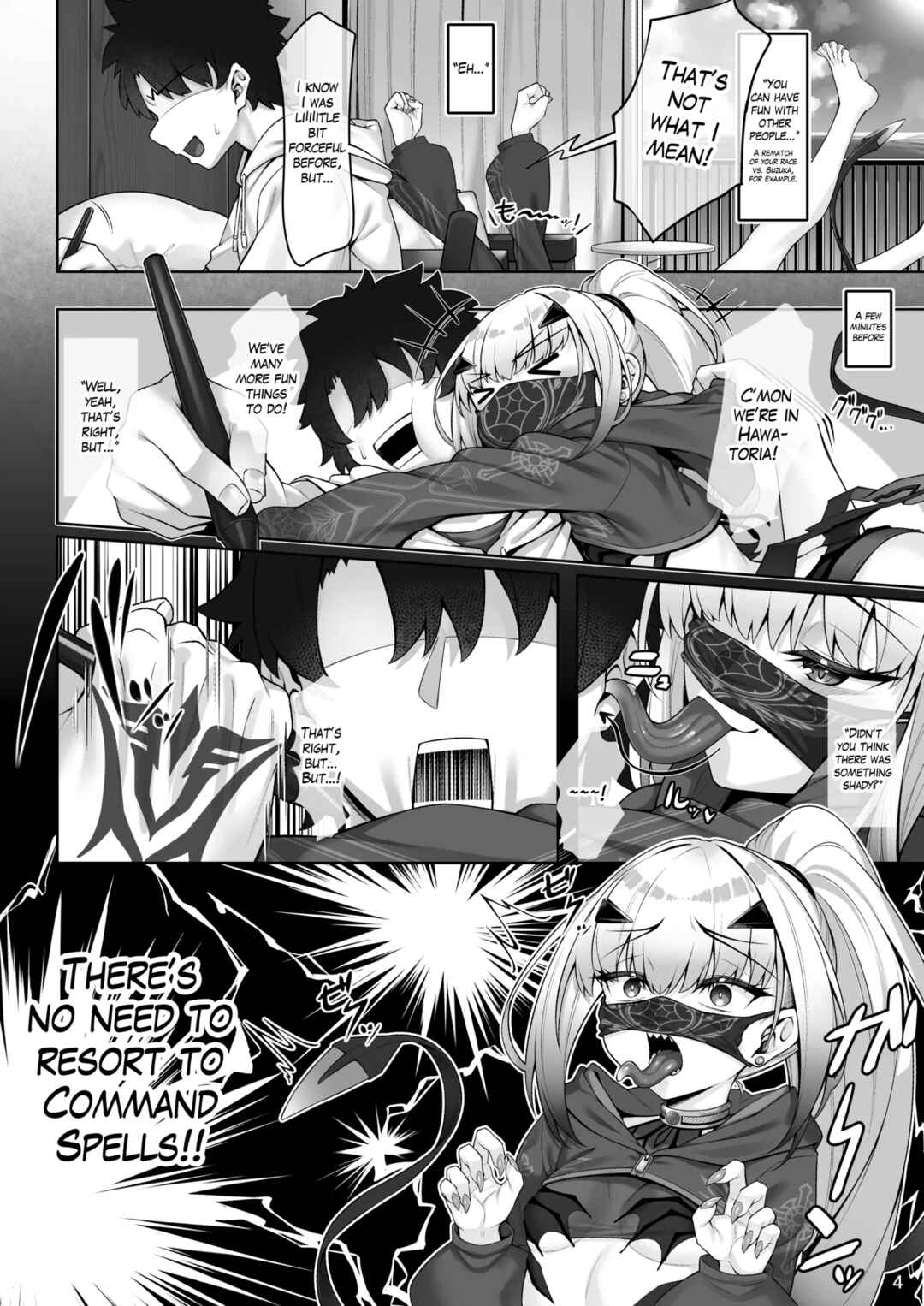 Page 5 Chapter Unknown_d00b Doing all kinds of lewd things with Melusine in her swimsuit (Fate/Grand Order)
