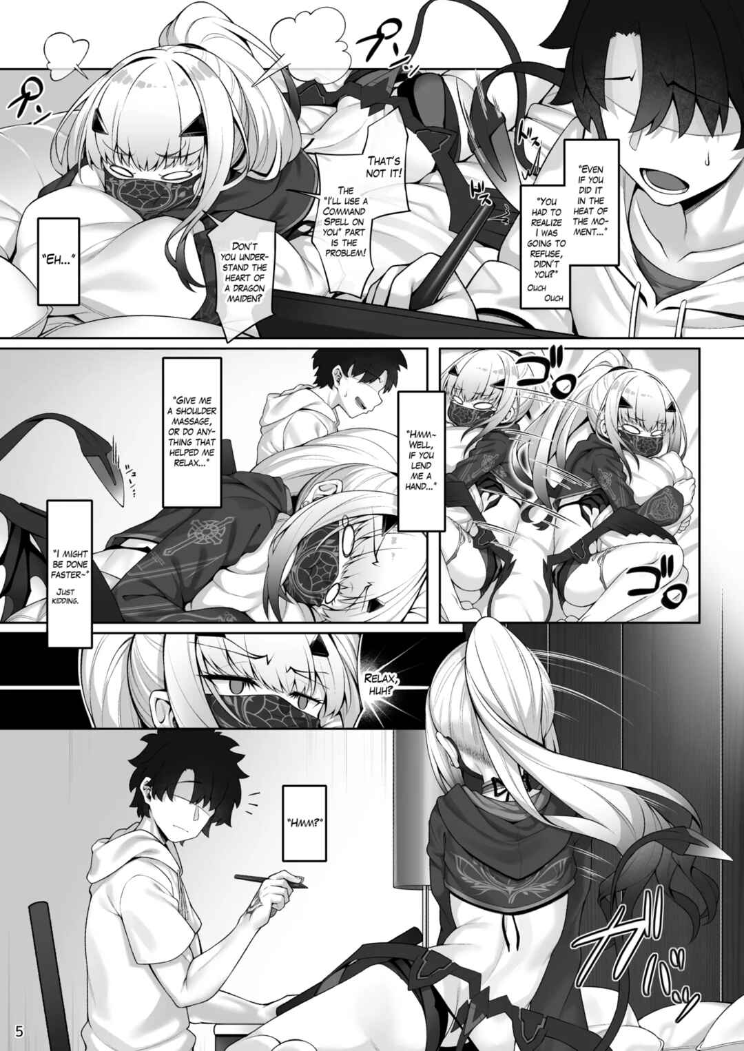 Page 6 Chapter Unknown_d00b Doing all kinds of lewd things with Melusine in her swimsuit (Fate/Grand Order)