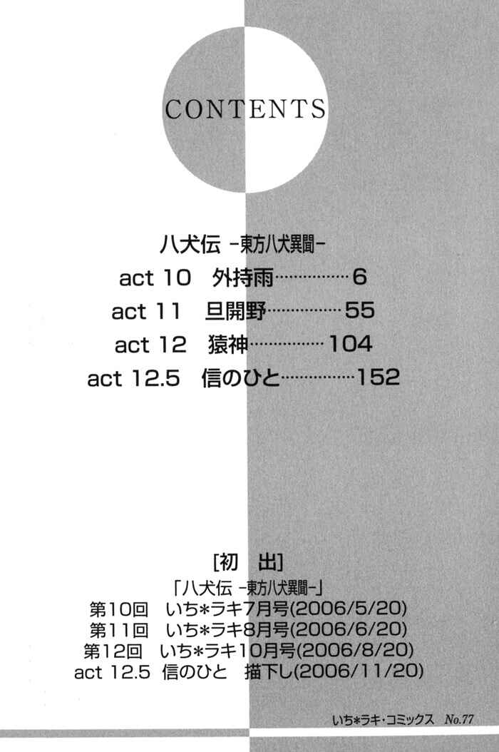Page 4 Chapter 10 Hakkenden: Touhou Hakken Ibun