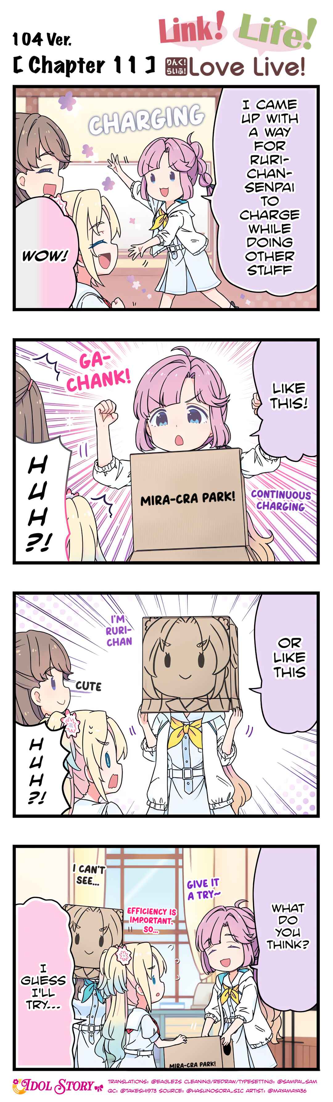 Page 1 Chapter 11 Link! Life! Love Live! 104th Term