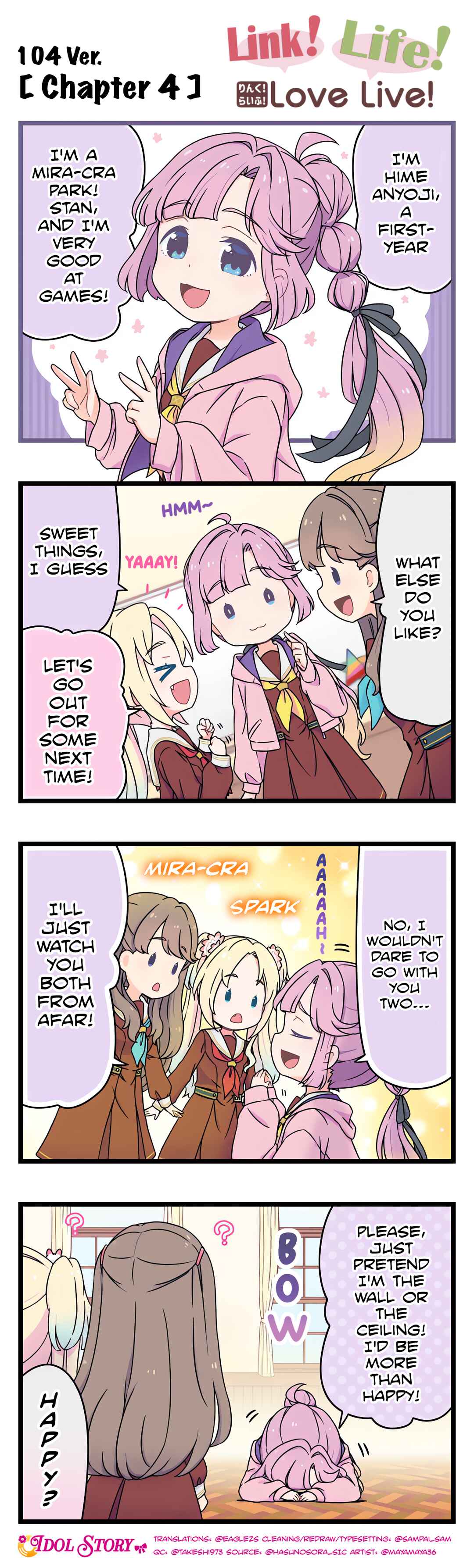 Page 1 Chapter 4 Link! Life! Love Live! 104th Term
