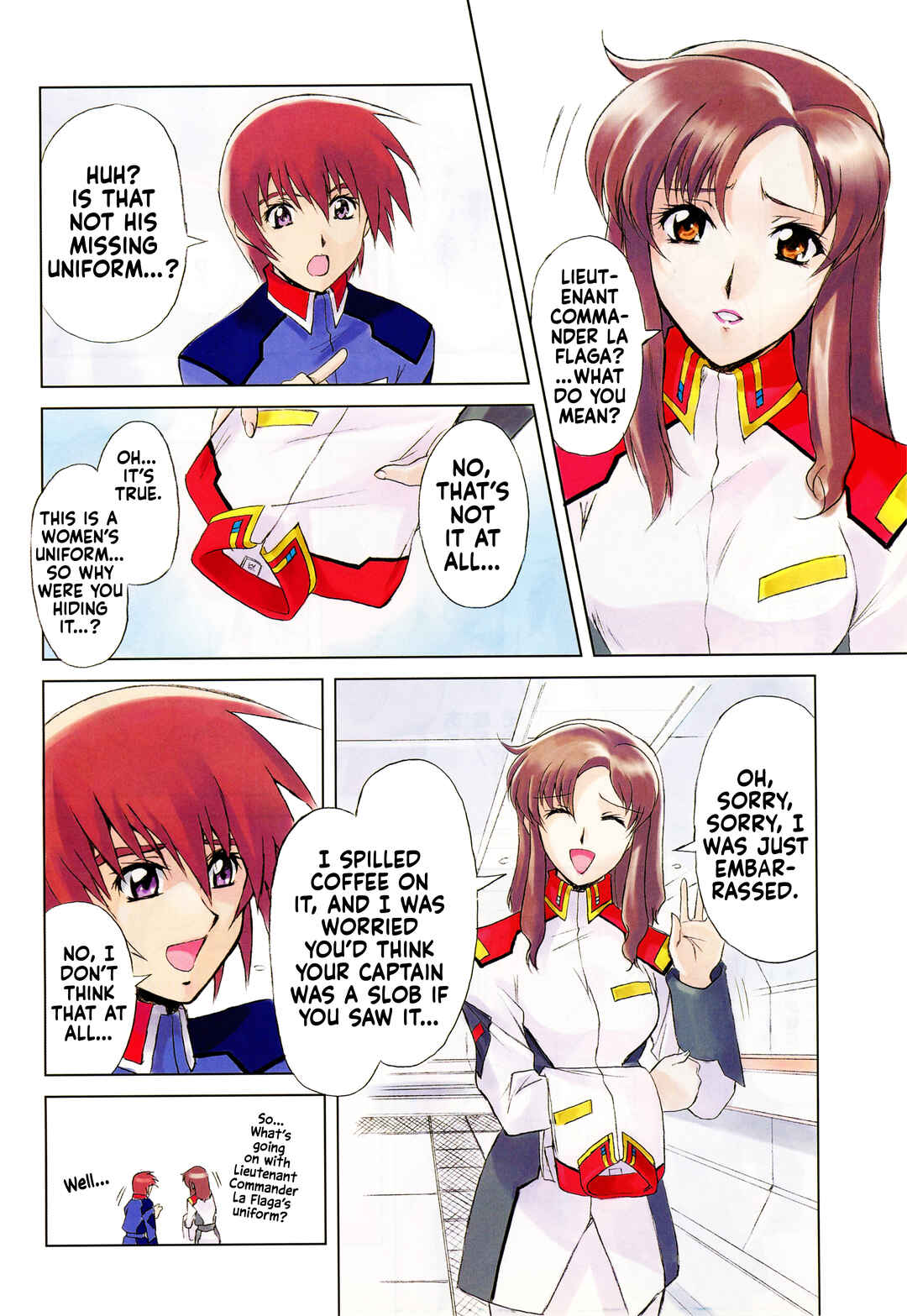 Page 12 Chapter 1 Mobile Suit Gundam SEED - On the Battlefield with You