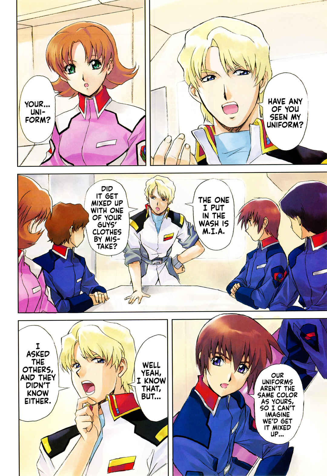 Page 6 Chapter 1 Mobile Suit Gundam SEED - On the Battlefield with You