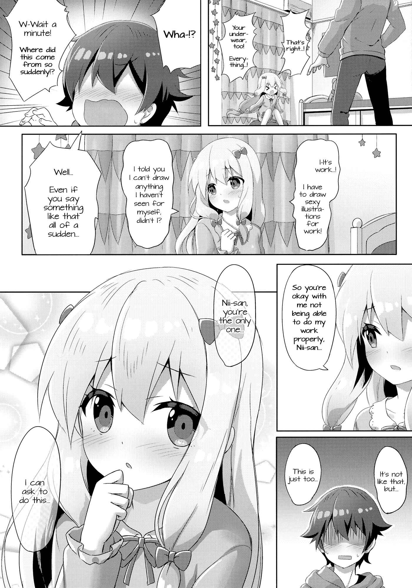 Page 5 Chapter Unknown_b3af Eromanga Sensei - Eromanga Sensei -Ore no Sekai de Ichiban Kawaii Imouto- (Doujinshi)