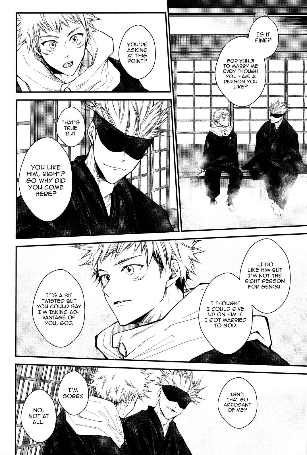 Page 21 Chapter Unknown_4766 Jujutsu Kaisen - Kyoshiki, ￭ No Ryouri Ni Te. (Doujinshi)