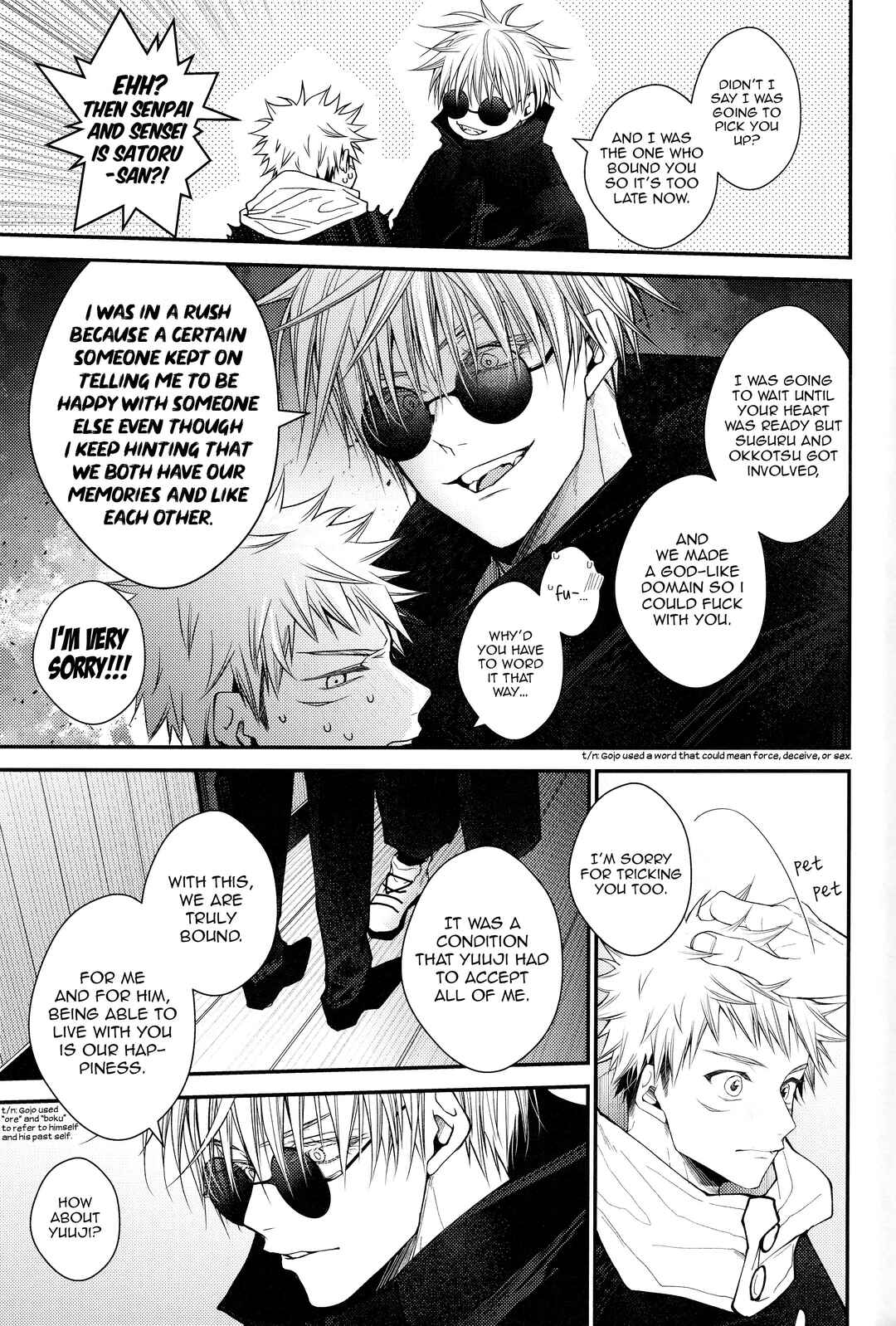 Page 68 Chapter Unknown_4766 Jujutsu Kaisen - Kyoshiki, ￭ No Ryouri Ni Te. (Doujinshi)