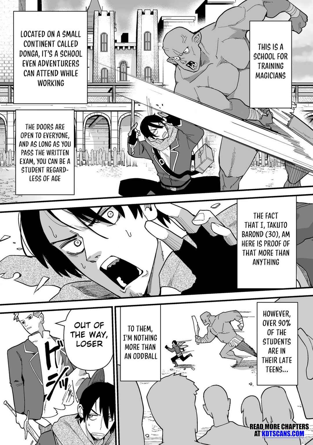 Page 7 Chapter 1.1 Jagan no Ossan ~Saenai Misoji no Peropero Harem Musou~