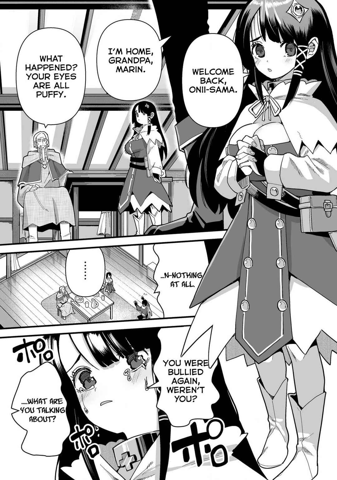 Page 10 Chapter 1.2 Jagan no Ossan ~Saenai Misoji no Peropero Harem Musou~