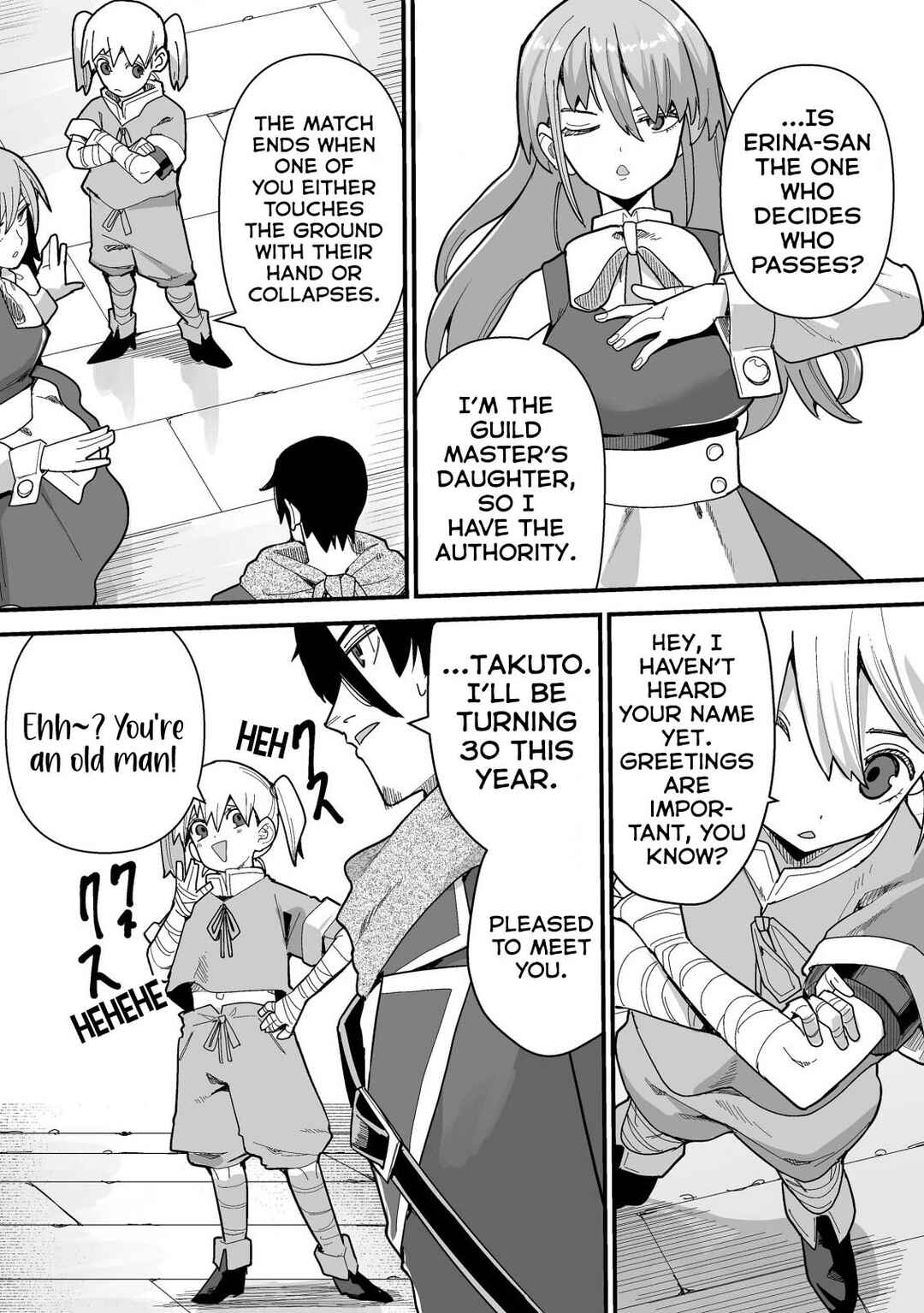 Page 3 Chapter 1.2 Jagan no Ossan ~Saenai Misoji no Peropero Harem Musou~