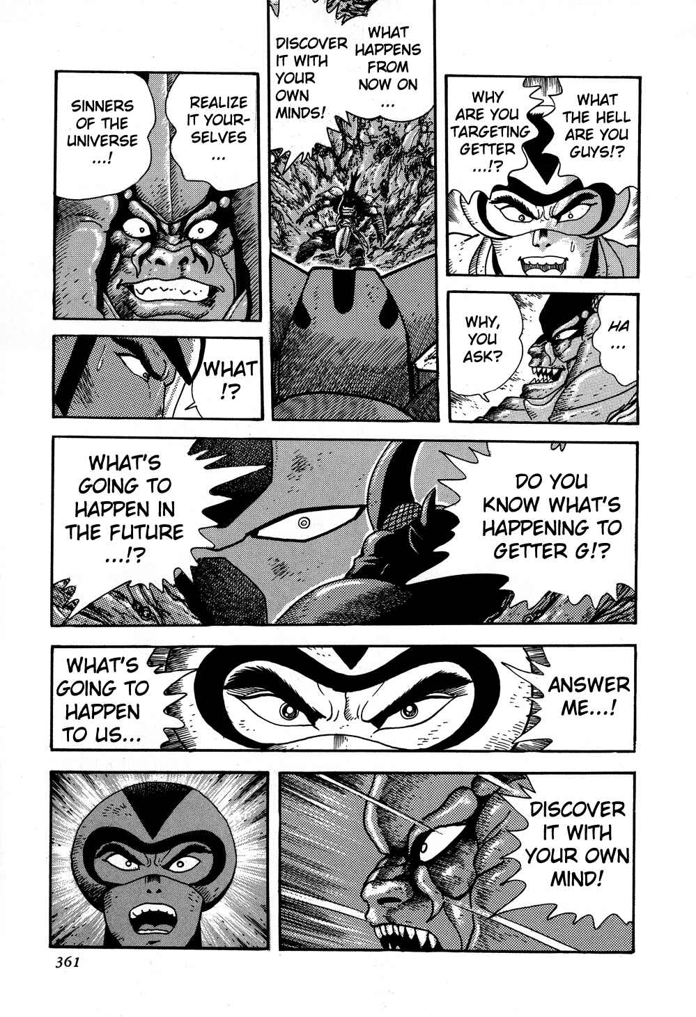 Page 40 Chapter 7 Shin Getter Robo