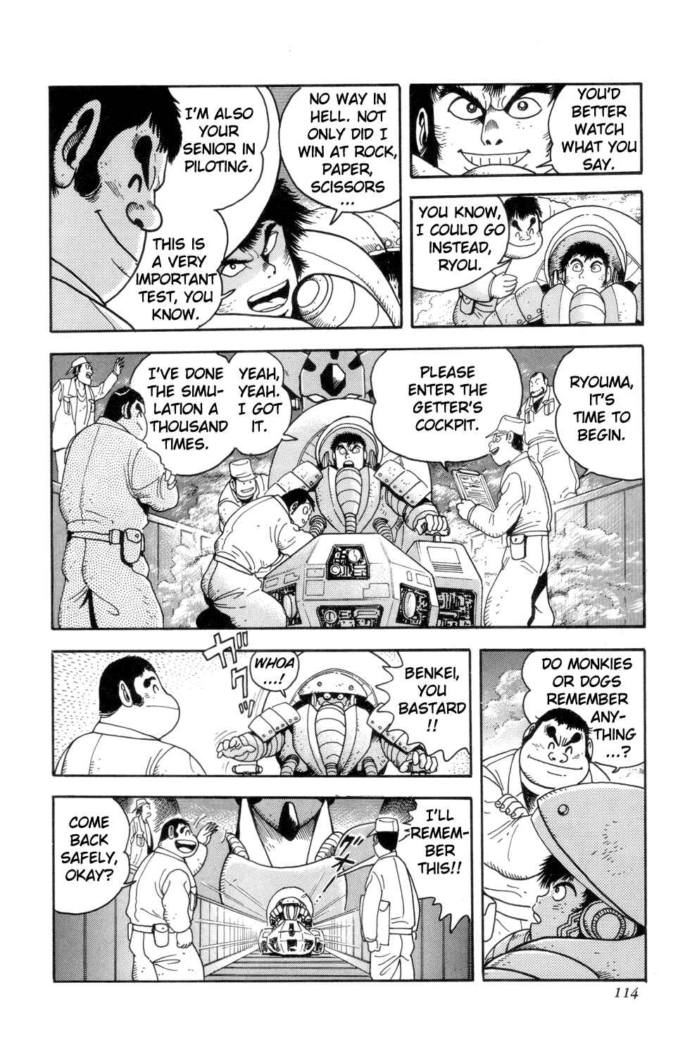 Page 11 Chapter 3 Shin Getter Robo