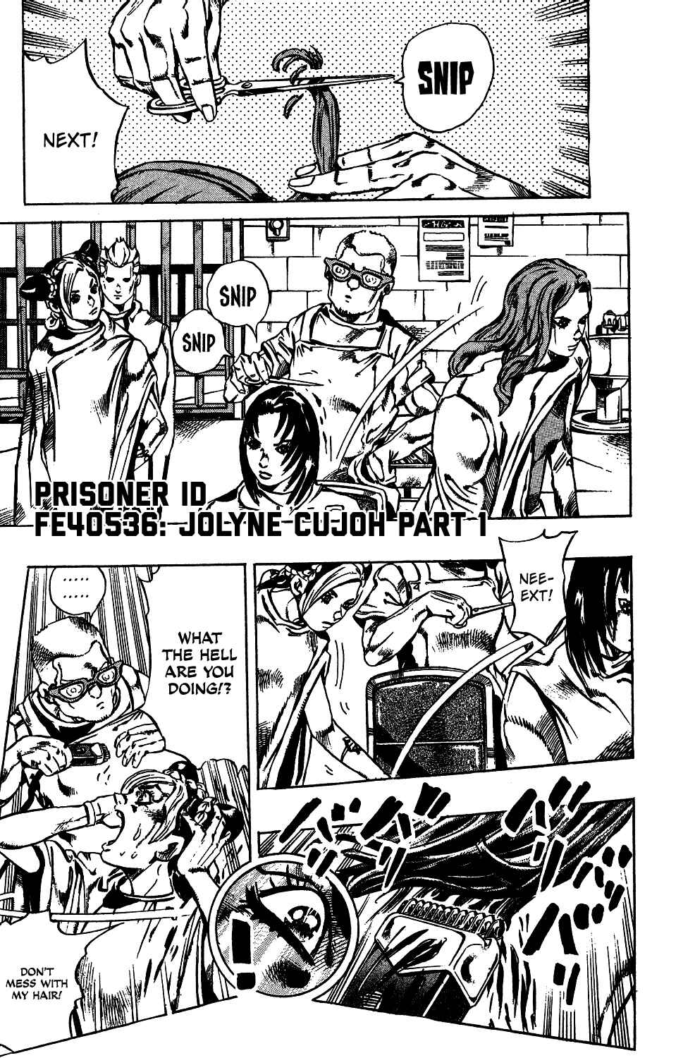 Page 1 Chapter 4 JoJos Bizarre Adventure Part 6 - Stone Ocean