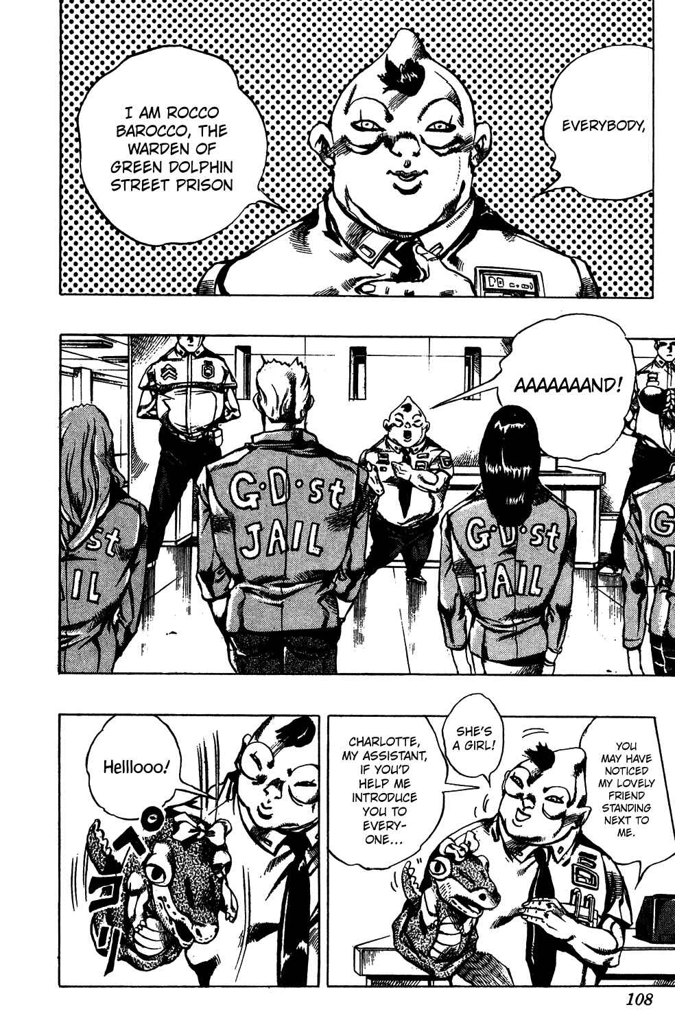 Page 4 Chapter 4 JoJos Bizarre Adventure Part 6 - Stone Ocean