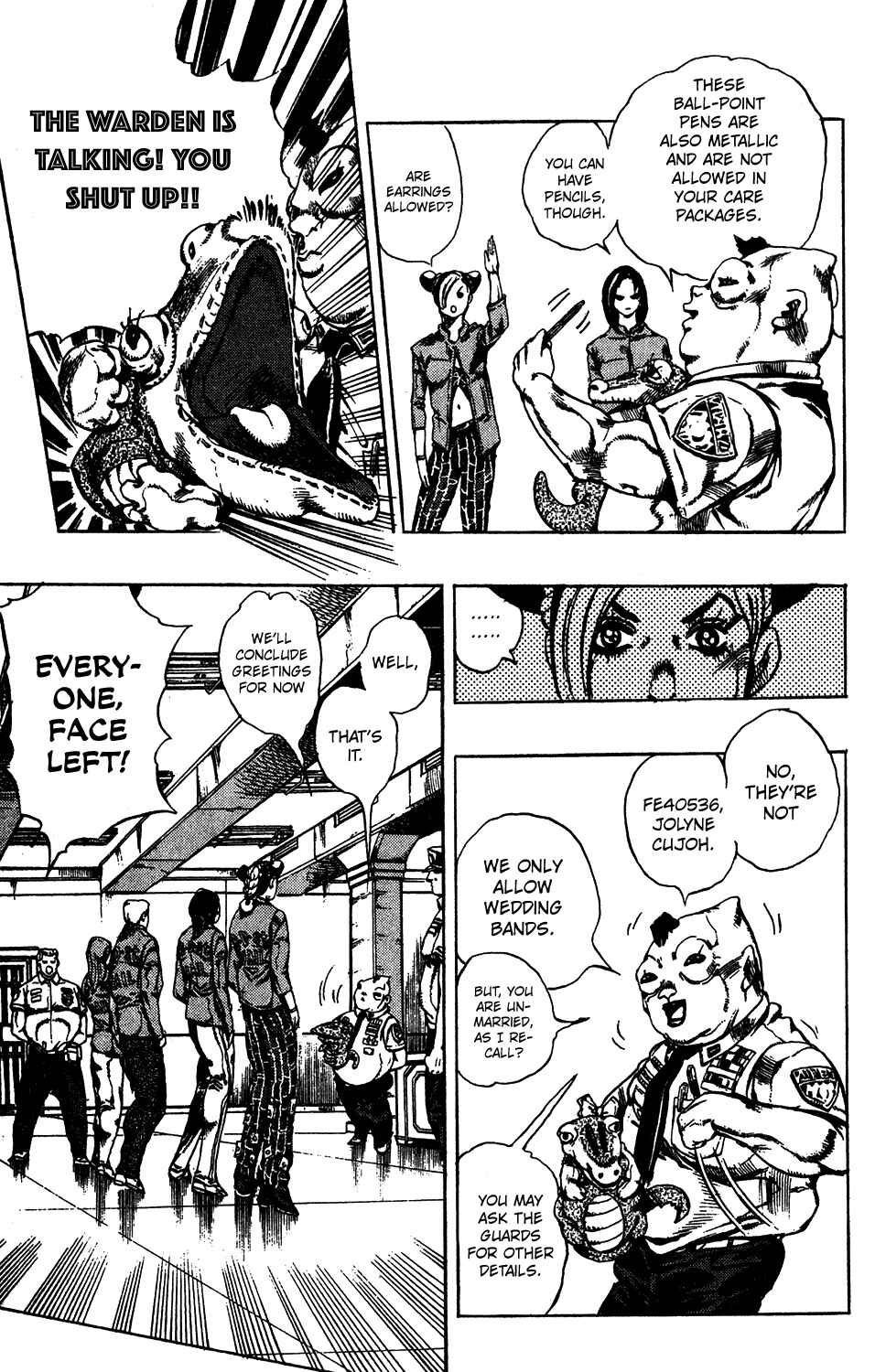 Page 7 Chapter 4 JoJos Bizarre Adventure Part 6 - Stone Ocean