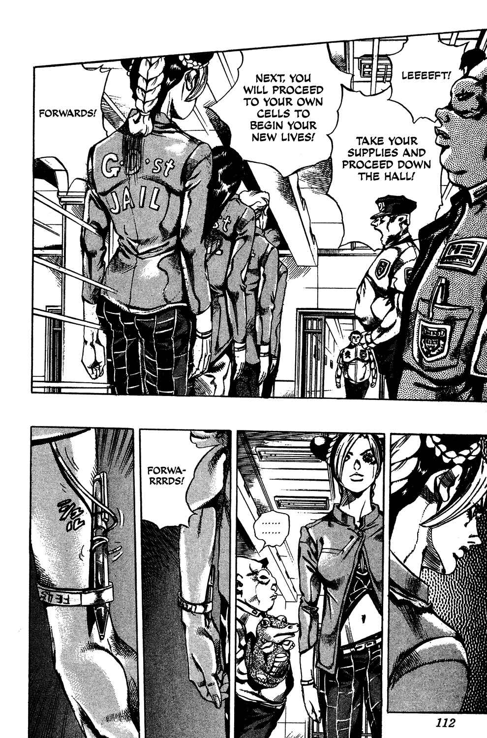 Page 8 Chapter 4 JoJos Bizarre Adventure Part 6 - Stone Ocean