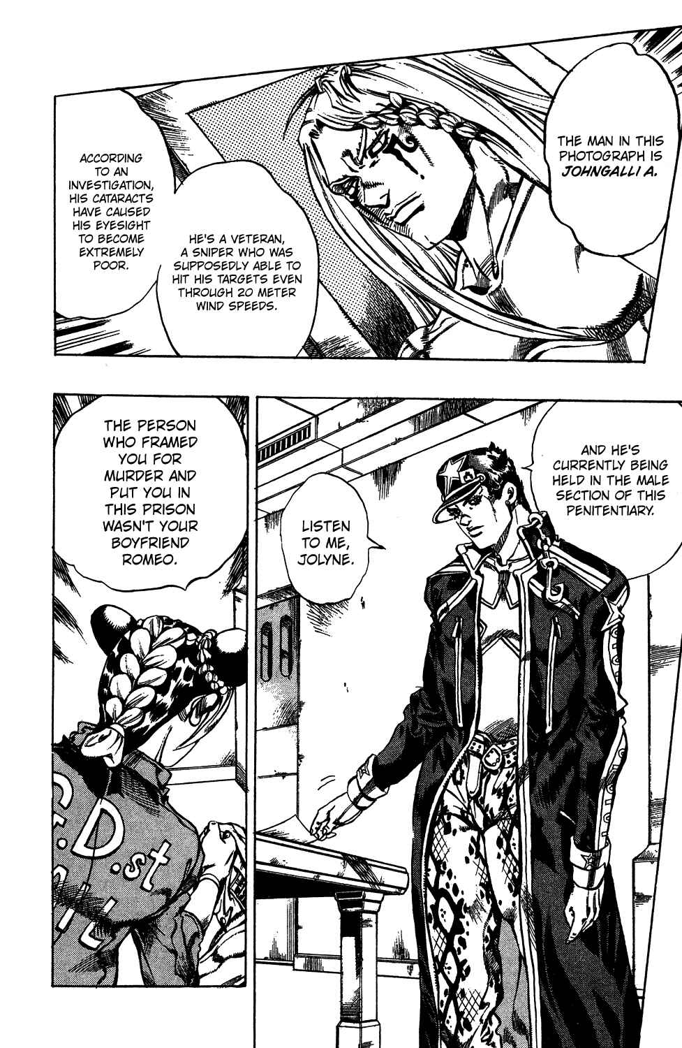 Page 8 Chapter 12 JoJos Bizarre Adventure Part 6 - Stone Ocean
