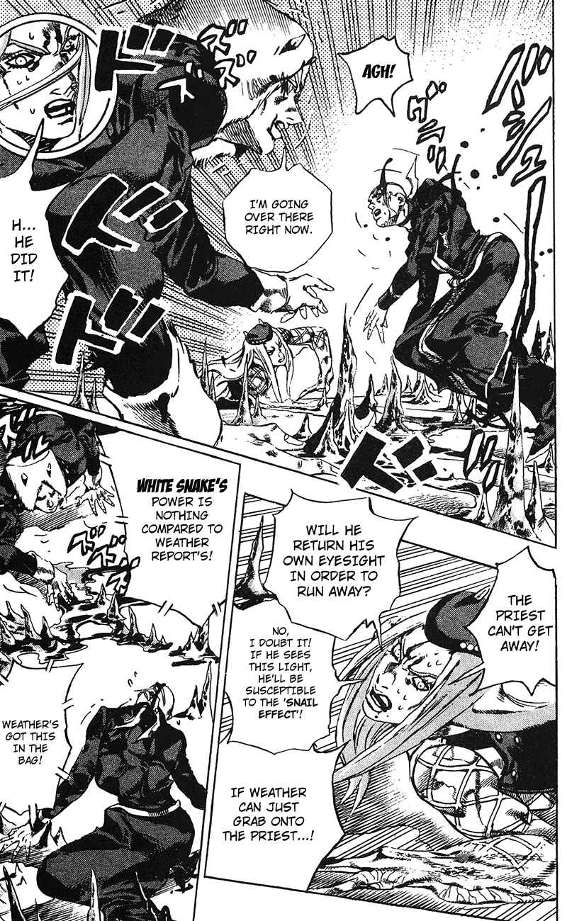 Page 11 Chapter 135 JoJos Bizarre Adventure Part 6 - Stone Ocean