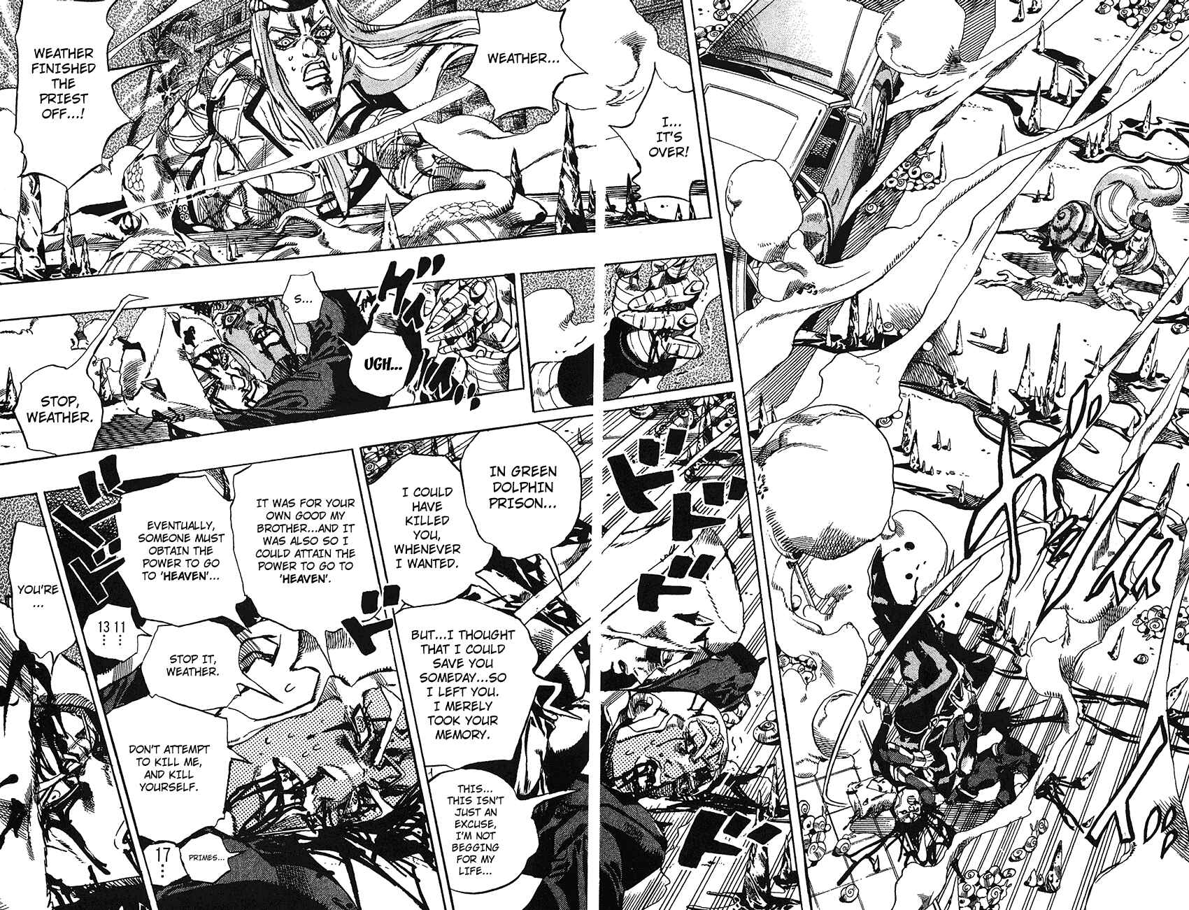 Page 12 Chapter 136 JoJos Bizarre Adventure Part 6 - Stone Ocean