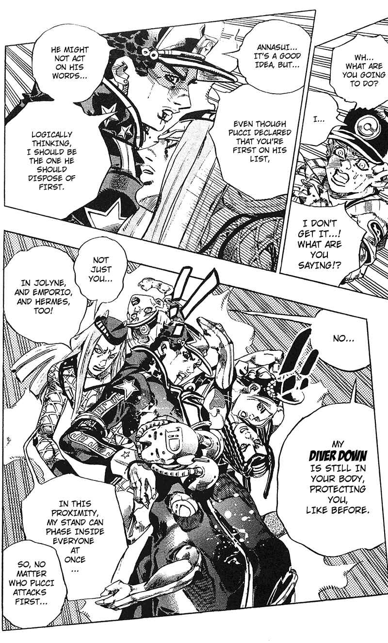 Page 6 Chapter 153 JoJos Bizarre Adventure Part 6 - Stone Ocean