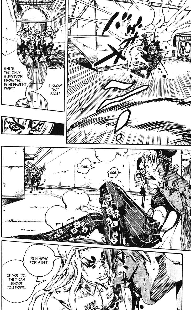 Page 12 Chapter 101 JoJos Bizarre Adventure Part 6 - Stone Ocean