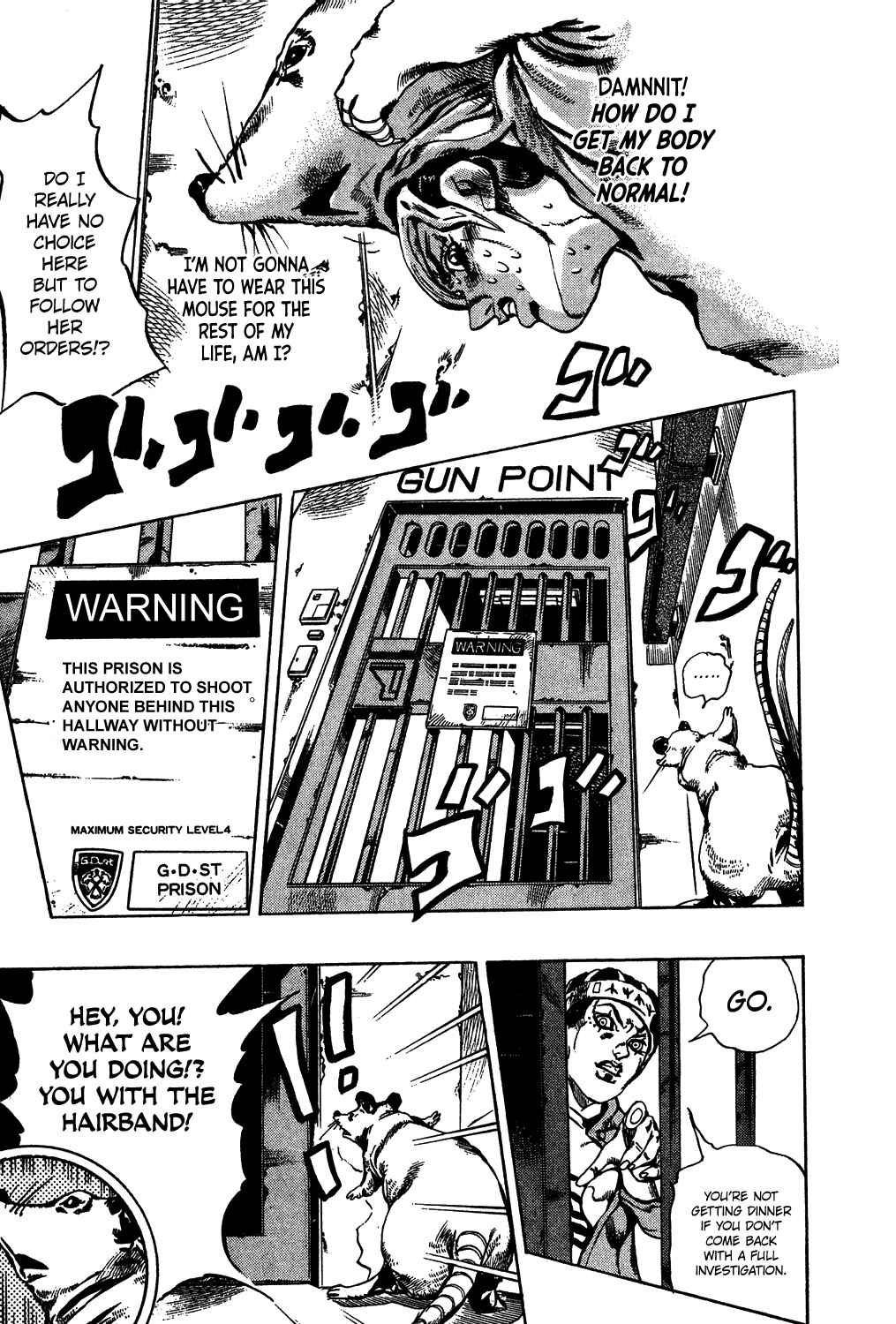 Page 8 Chapter 7 JoJos Bizarre Adventure Part 6 - Stone Ocean