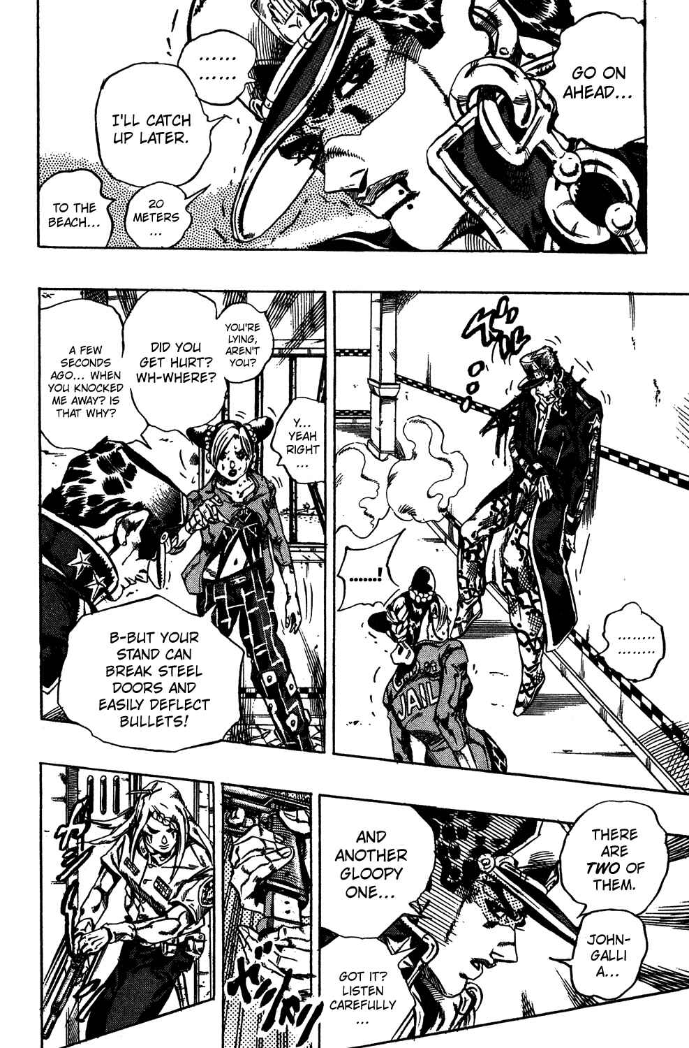 Page 8 Chapter 19 JoJos Bizarre Adventure Part 6 - Stone Ocean