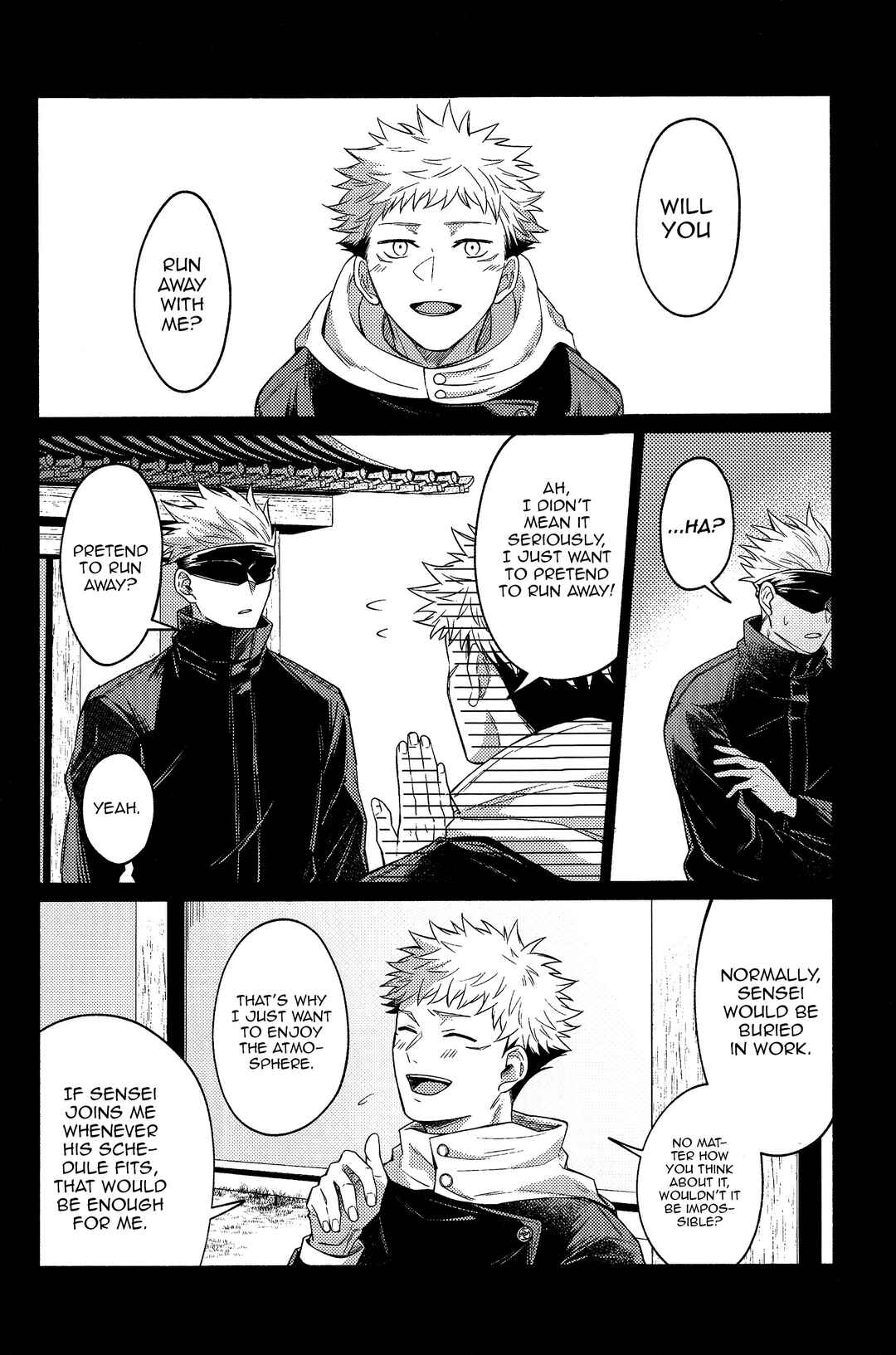 Page 12 Chapter 1 Jujutsu Kaisen - LEVITATE (Doujinshi)