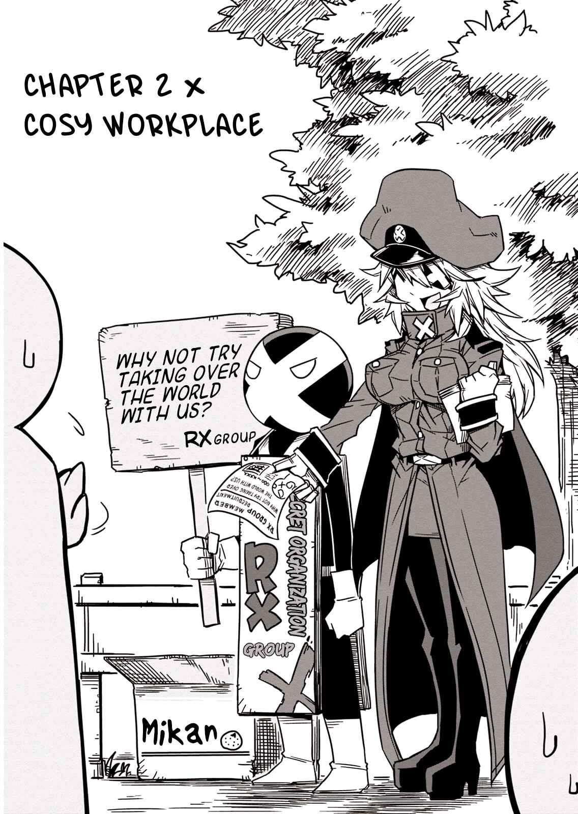 Page 1 Chapter 2 Zannen Jokanbu Black General-san