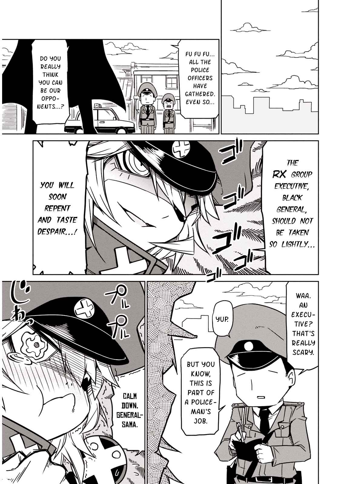 Page 3 Chapter 2 Zannen Jokanbu Black General-san