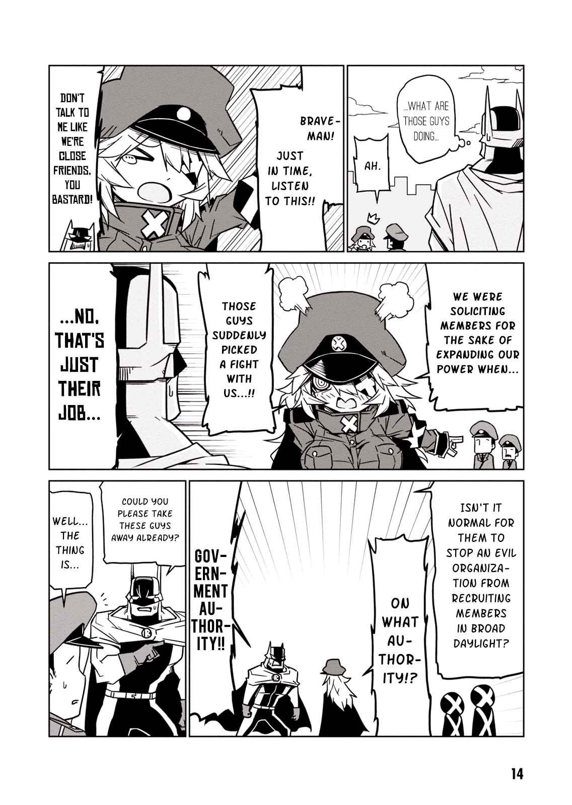 Page 4 Chapter 2 Zannen Jokanbu Black General-san