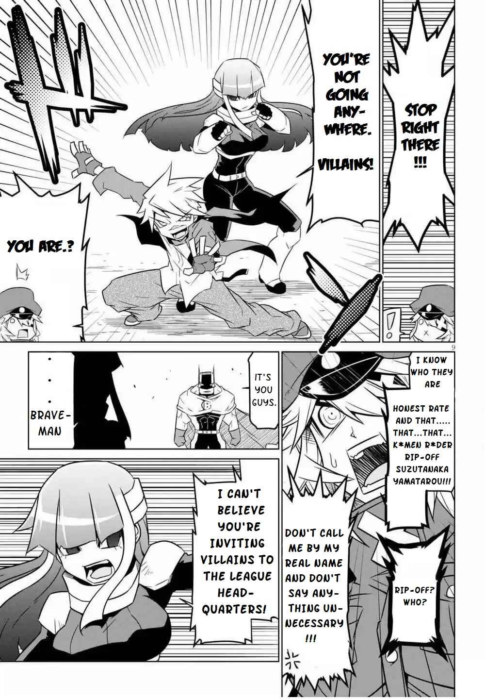 Page 10 Chapter 61 Zannen Jokanbu Black General-san